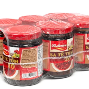 BEST BEFORE 6 MAY, 2026 | Pack of 6 Cholimex Shrimp Satay XO Sauce