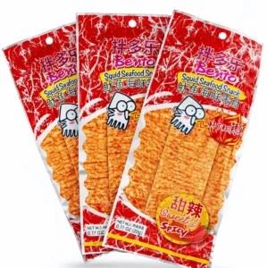 Pack of 3 Bento Sweet & Spicy Squid Seafood Snack 20g